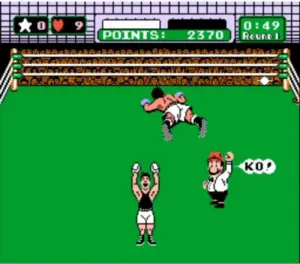 NES Game Clip Tutorials Mike Tyson's Punch-Out - Don Flamenco 1ª luta