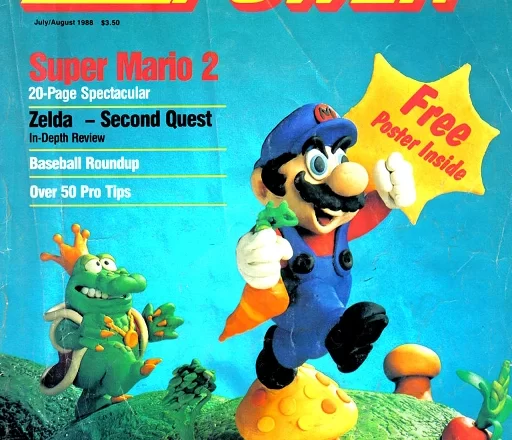 Nintendo Power Issue 001 (July-August 1988) Nintendo Power Cover 001