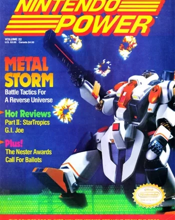 Nintendo Power Issue 022 (March 1991) Nintendo Power Cover 022