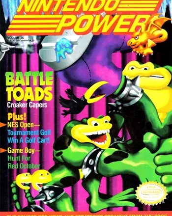 Nintendo Power Cover 25