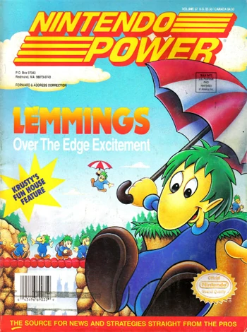 Nintendo Power Cover 37