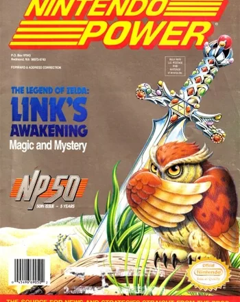 Nintendo Power Cover 50