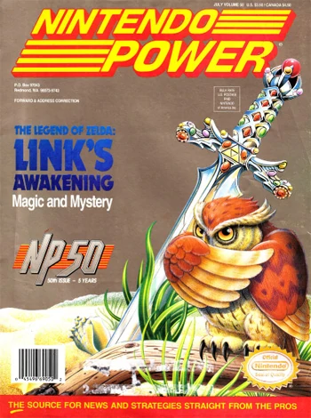 Nintendo Power Cover 50