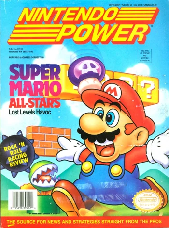 Nintendo Power Cover 52