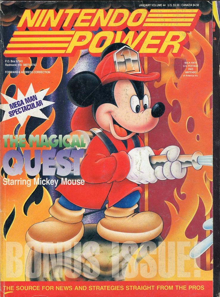 Copertina Nintendo Power 44