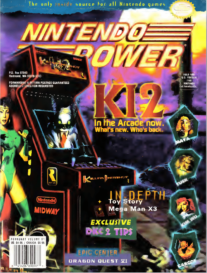 Nintendo Power Cover 81