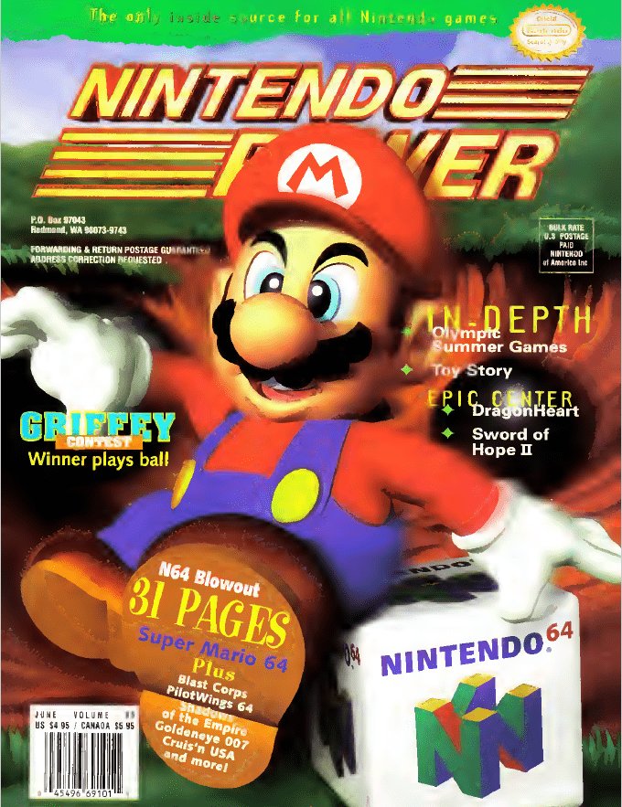 Nintendo Power Cover 85