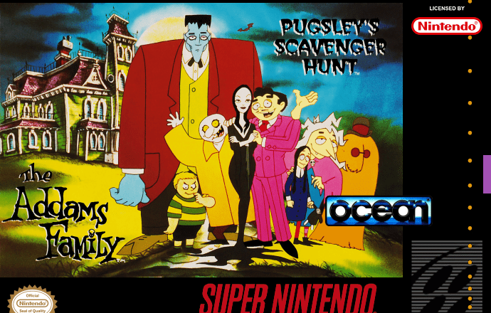 Play The Addams Family – Pugsley’s Scavenger Hunt The Addams Family - Pugsley's Scavenger Hunt