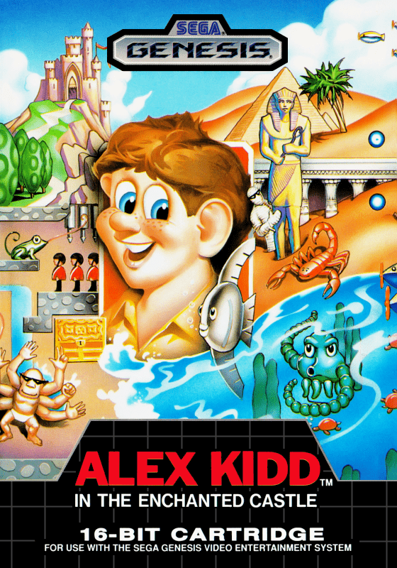 Play Alex Kidd in the Enchanted Castle