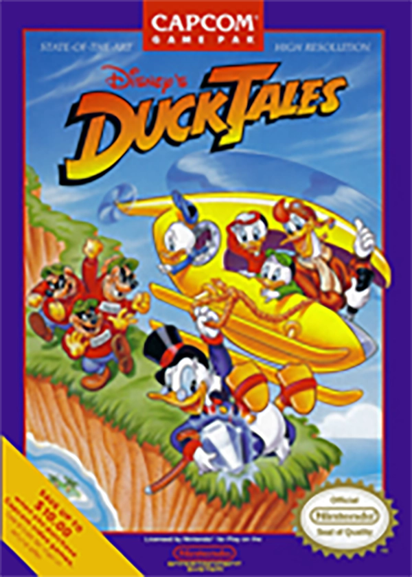 DuckTales NES Cover