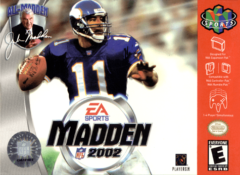 Play Madden NFL 2002