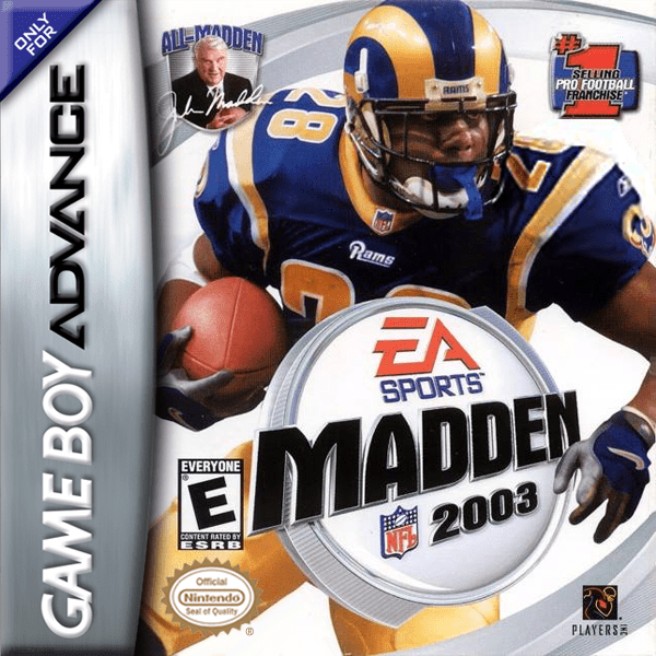 Play Madden NFL 2003