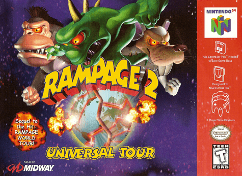 Play Rampage 2 – Universal Tour