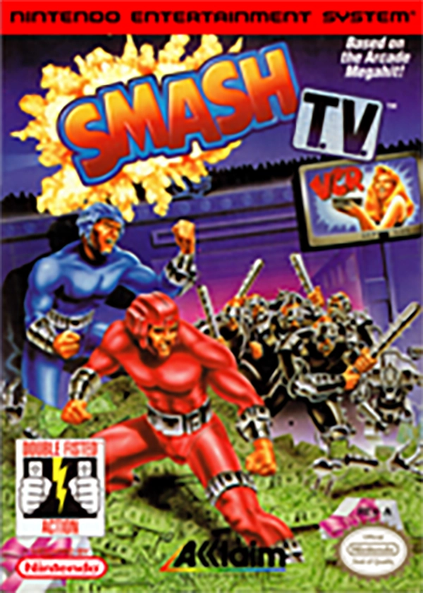 Smash T.V. NES Cover