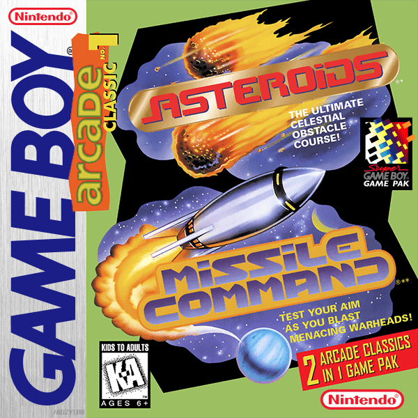 Arcade Classic No 1 - Asteroids & Missile Command