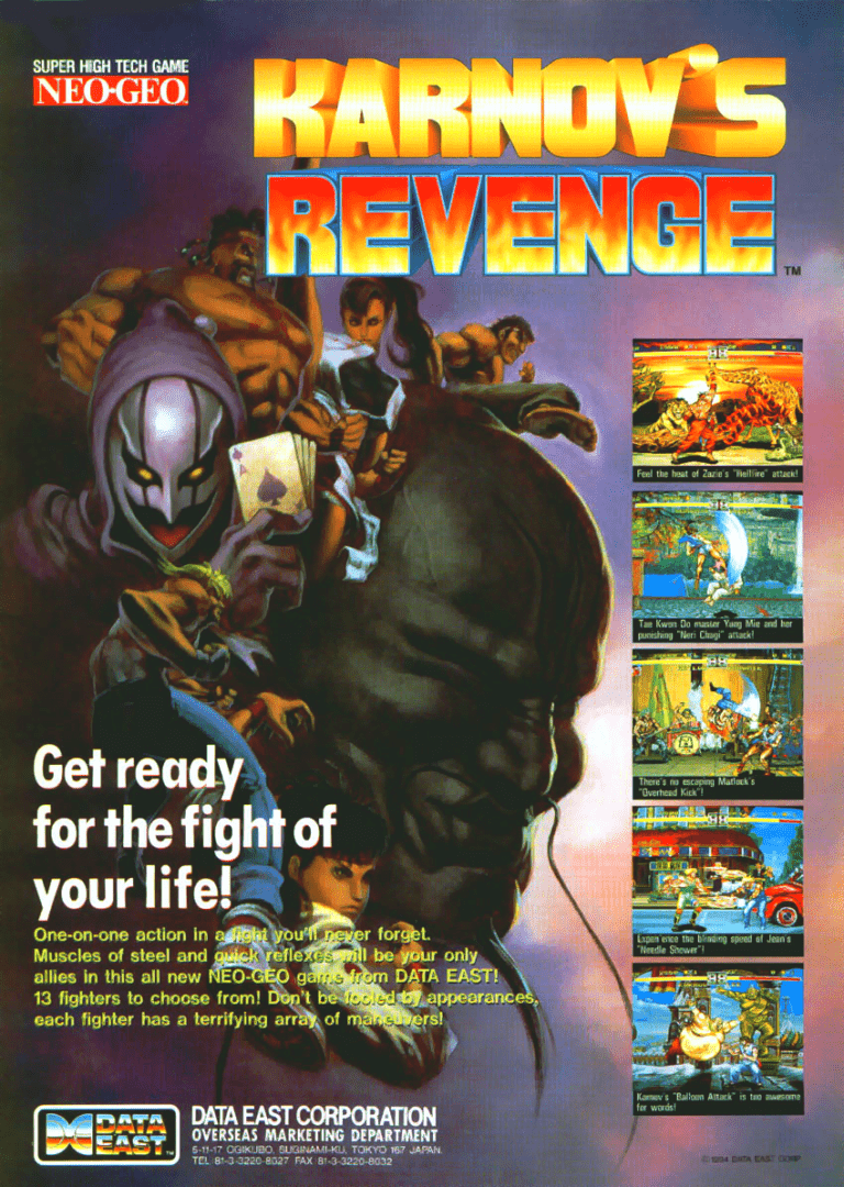 Play Karnov’s Revenge Fighter’s History Dynamite