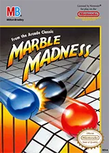 Marble Madness NES Game Cover