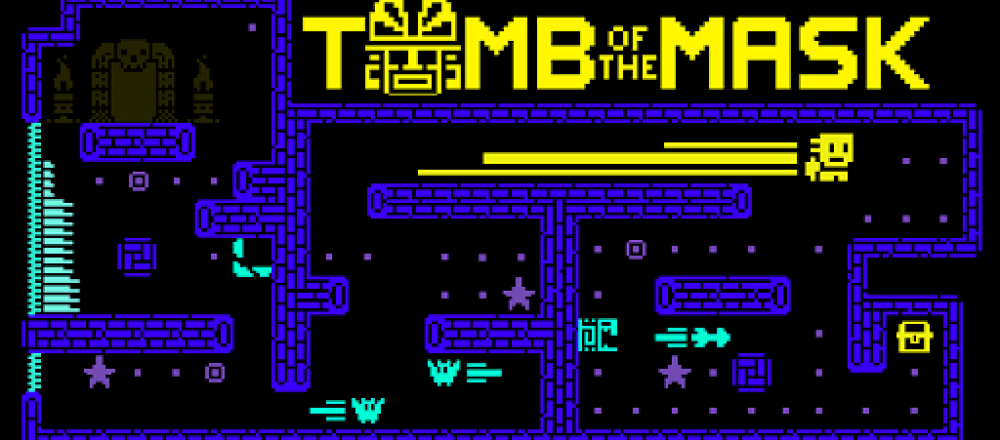 Tomb Of The Mask Unblocked arcade game featuring pixel graphics, vertical maze climbing, coin collection, and rising water hazards with swipe controls.Tomb Of The Mask Unblocked arcade game featuring pixel graphics, vertical maze climbing, coin collection, and rising water hazards with swipe controls.