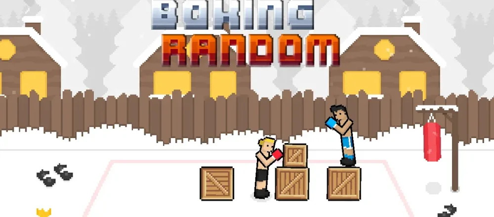 Boxing Random Unblocked guide covering ragdoll physics gameplay, round modes, fighter types, stage options, and browser-based controls.