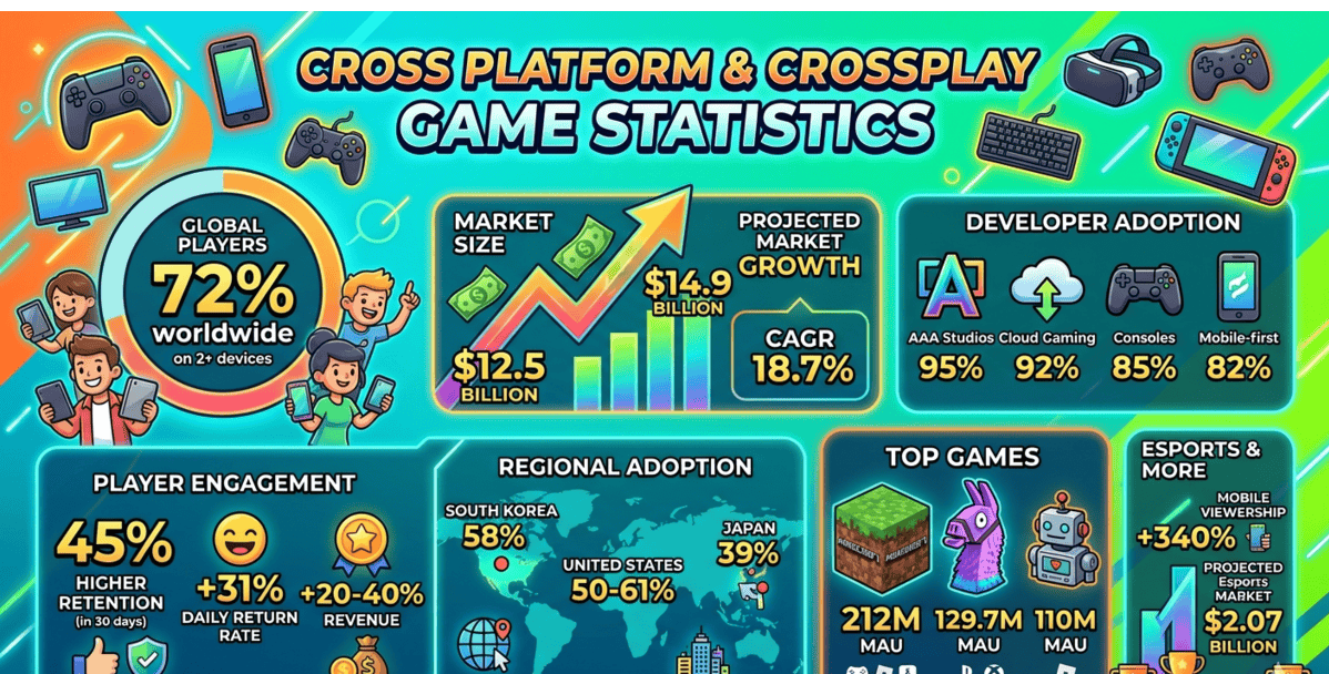 Cross Platform And Crossplay Game Statistics 2026