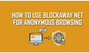BlockAway Net guide covering free web proxy for anonymous browsing with IP masking and SSL encryption, no install required, US and European servers, YouTube and TikTok support, $3.50/month premium tier, and alternatives including CroxyProxy, ProxySite, Hide.me, KProxy, and 4everproxy.