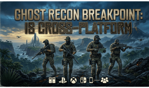 Console & Emulator Reviews Ghost Recon Breakpoint cross-platform guide for 2026 covering no crossplay support between PC/PlayStation/Xbox, no cross-save functionality, cross-generation play only within same console family (PS4/PS5 together, Xbox One/Series X|S together via backward compatibility), active development ended with no crossplay patch planned, and same-platform co-op limited to four players.
