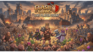 Clash of Clans player count 2026 covering 40 million monthly active users, $1.36 billion peak-year revenue, Middle East-led regional engagement, and long-term spending decline.