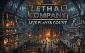 Lethal Company player count 2026 covering 240K all-time peak, 18 million estimated owners, update-driven engagement spikes, and $76 million launch-year revenue.