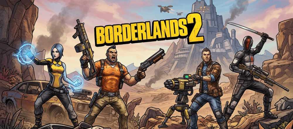Borderlands 2 crossplay status in 2026 showing no cross-platform support across PC, PlayStation, Xbox, or Nintendo Switch.