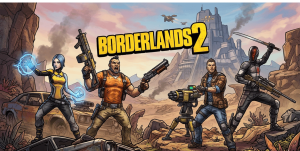 Borderlands 2 crossplay status in 2026 showing no cross-platform support across PC, PlayStation, Xbox, or Nintendo Switch.