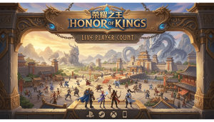 Honor of Kings player count 2026 covering 260 million global monthly active users, $2.6 billion peak-year revenue, Southeast Asian regional dominance, and mobile-only platform availability.