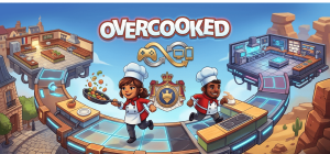 Overcooked crossplay guide showing All You Can Eat edition supports PC, PlayStation, Xbox, and Switch cross-platform play.