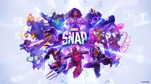 Marvel Snap statistics 2026 showing 270,000 daily players, $218 million lifetime revenue, Steam concurrent trends, and regional download distribution charts.