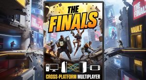 The Finals cross-platform guide showing crossplay between PC, PS5, and Xbox Series X/S, plus cross-save and cross-progression support.