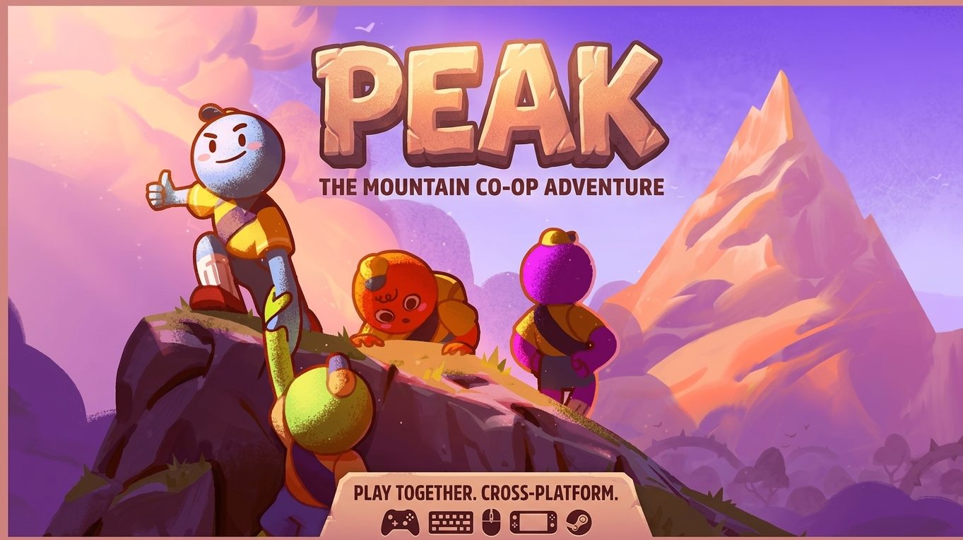 PEAK cross-platform guide showing supported PC systems, Steam Deck compatibility, planned console crossplay, and cross-save limitations in 2026.