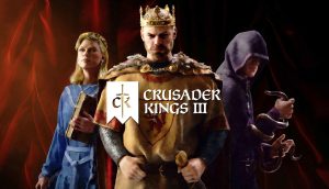 Crusader Kings III live player count and statistics for 2026, featuring Steam concurrent players, monthly averages, expansion peaks, Twitch viewership, sales estimates, reviews, and platform availability.