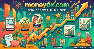 Money6x.com finance guides covering budgeting, saving, investing, REITs, side hustles, and online earning in 2026.