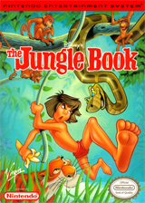 The Jungle Book - NES Cover