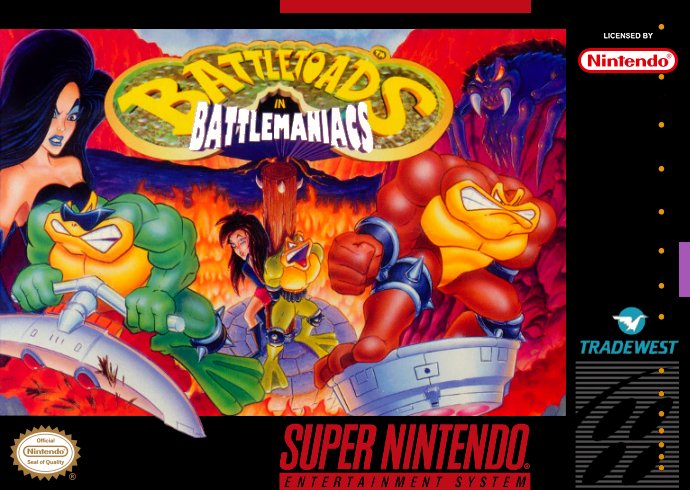 Battletoads in Battlemaniacs